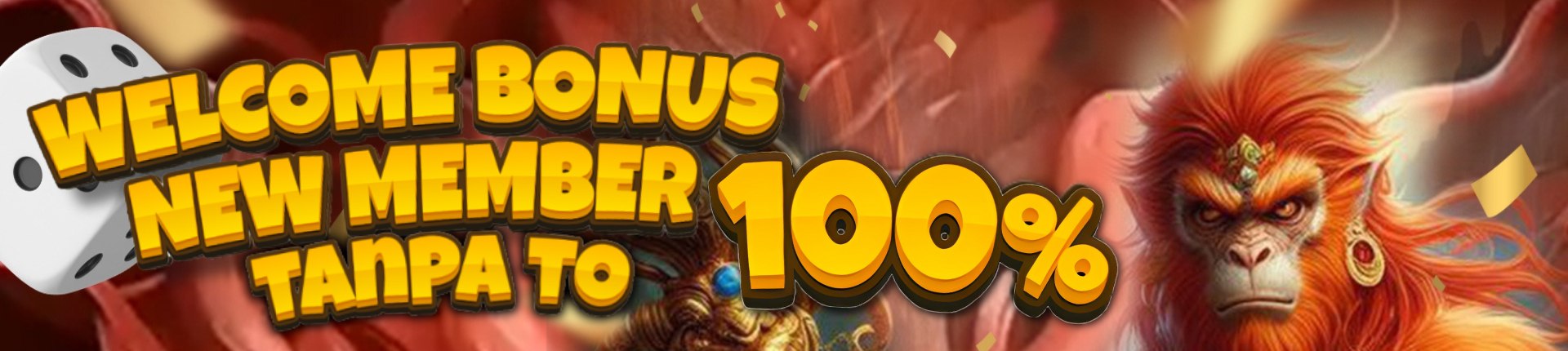 BONUS NEW MEMBER 100%